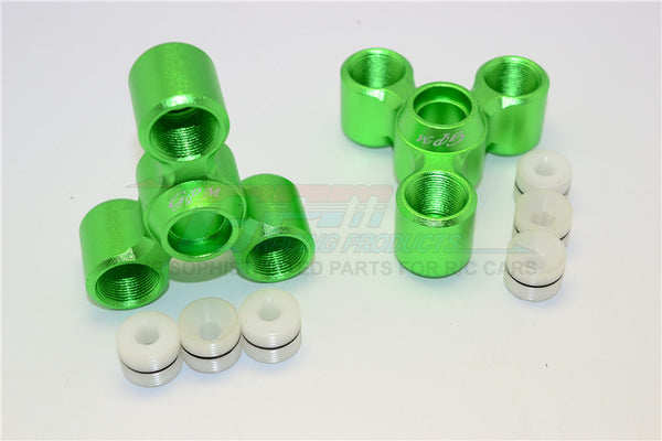 Arrma Nero 6S BLX (AR106009, AR106011) Aluminum Rear Knuckle Arms - 1Pr Set Green