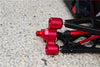 Arrma Nero 6S BLX (AR106009, AR106011) & Fazon 6S BLX (AR106020) Aluminum Rear Knuckle Arms - 1Pr Set Red