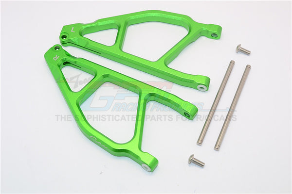 Arrma Nero 6S BLX (AR106009, AR106011) Aluminum Front Upper Arms - 1Pr Green