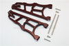 Arrma Nero 6S BLX (AR106009, AR106011) Aluminum Front Lower Arms - 1Pr Brown