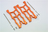 Arrma Nero 6S BLX (AR106009, AR106011) Aluminum Rear Lower Arms - 1Pr Orange