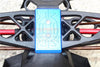 Arrma Nero 6S BLX (AR106009, AR106011) & Fazon 6S BLX (AR106020) Aluminum Front Chassis Protection Plate - 1Pc Set Blue