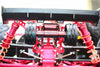 Arrma 1/8 OUTCAST 6S BLX Stunt Truck Aluminum Rear Wheelie With Wing Mount - 1 Set Red