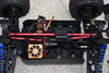 Arrma 1:5 OUTCAST 8S BLX Aluminum Front & Rear Support Brace Bar - 4Pc Orange