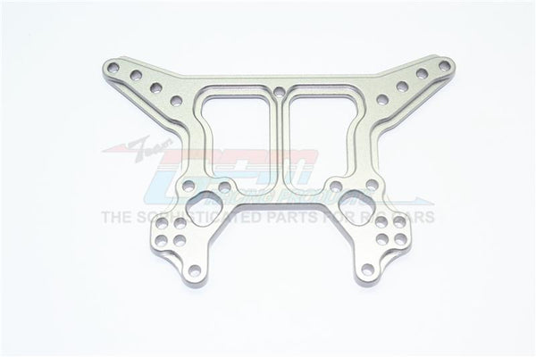 Arrma Senton 6S BLX (AR102654) Aluminum Rear Damper Plate - 1Pc Set Gray Silver