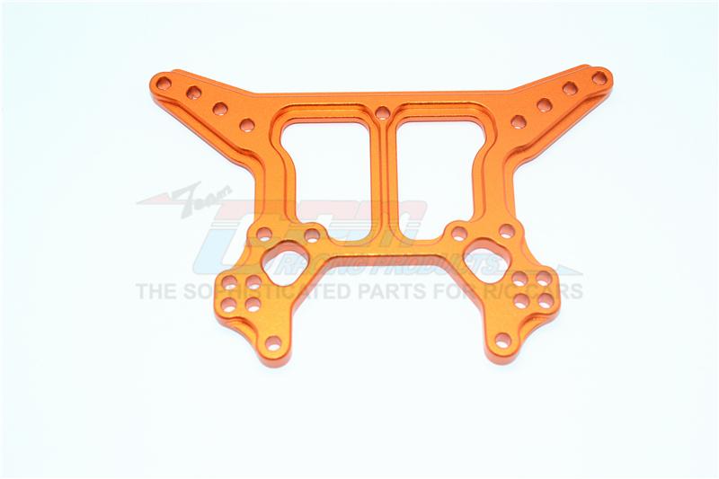 Arrma Senton 6S BLX (AR102654) Aluminum Rear Damper Plate - 1Pc Set Orange