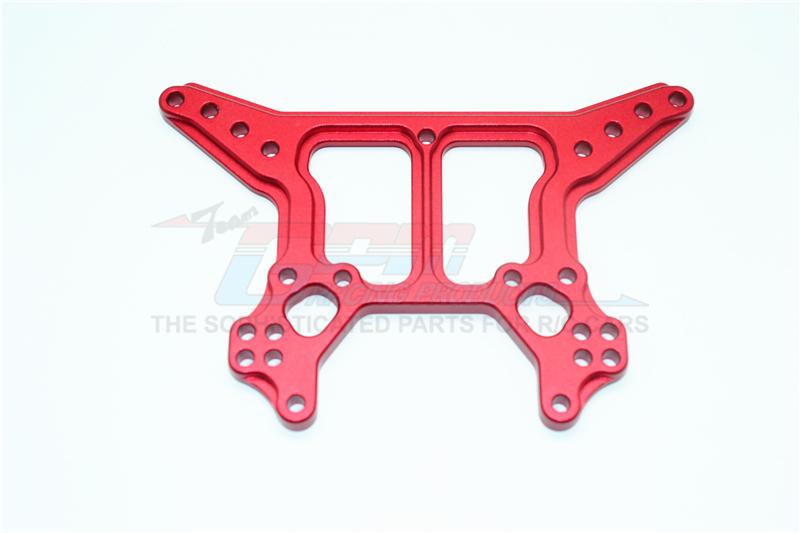 Arrma Senton 6S BLX (AR102654) Aluminum Rear Damper Plate - 1Pc Set Red