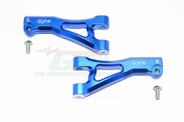 Arrma Senton 6S BLX (AR102654) Aluminum Front Upper Arms - 1Pr Set Blue