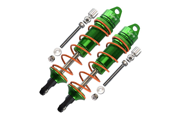 Arrma Senton 6S BLX (AR102654) & Typhon 6S BLX (AR106013) Aluminum Rear Adjustable Dampers 110mm - 1Pr Set Green