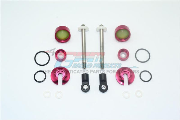 Alloy Full Damper Rebuild Kit For GPM Optional Rear Shocks Item# MAS110R For Arrma Senton 6S Blx / Typhon 6S Blx - 1 Set Red