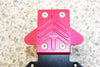 Arrma SENTON / OUTCAST / NOTORIOUS 6S BLX Aluminum Front Chassis Protection Plate - 1Pc Set Red