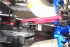 Arrma 1:8 TALION 6S BLX (ARA106048) / 1:7 FIRETEAM 6S BLX (ARA7618) Aluminium Rear Chassis Brace - 1Pc Set Red