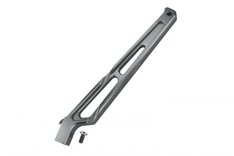 Arrma 1:8 TALION 6S BLX (ARA106048) / 1:7 FIRETEAM 6S BLX (ARA7618) Aluminium Rear Chassis Brace - 1Pc Set Silver
