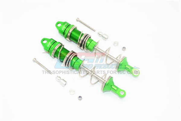 Arrma TALION 6S BLX Aluminum Rear Double Section Spring Dampers 125mm - 1Pr Set Green