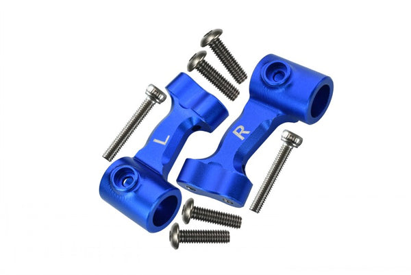 Arrma TALION / LIMITLESS / KRATON Aluminum Rear Body Post Mount - 2Pc Set Blue