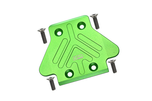 Arrma 1:8 ELECTRIC TALION 6S BLX / OUTCAST 6S BLX Aluminum Rear Chassis Protection Plate  - 5Pc Set Green