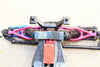 Arrma 1/10 Fazon Voltage 2WD (AR102675AU) Aluminum Front Upper Suspension Arm - 1 Pair Set Red