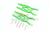 Arrma 1/10 Fazon Voltage 2WD (AR102675AU) Aluminum Frontor Rear Lower Suspension Arms - 1Pr Set Green