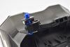 Arrma 1/8 VENDETTA 4X4 3S BLX Speed Bash Racer Aluminum + Stanless Steel Front+Rear Body Post - 4Pc Set Blue