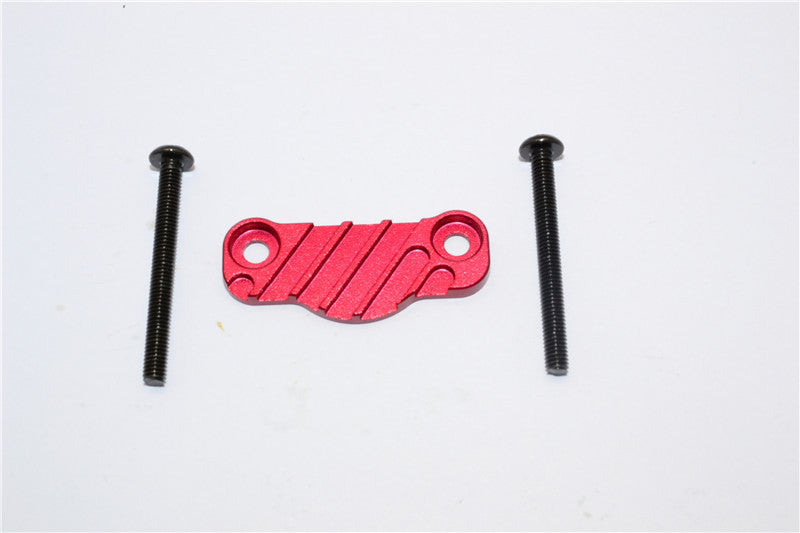 Tamiya MF01X Aluminum Motor Heatsink Plate - 1Pc Set Red