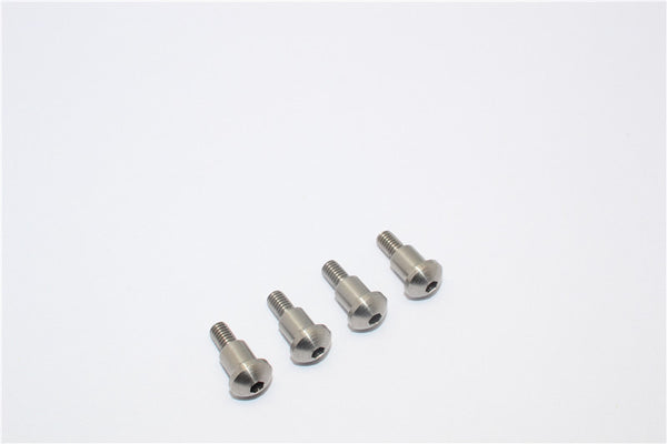 Tamiya MF01X & M06 Stainless Steel King Pin (4.4mmX5.2mmXm3) - 4Pcs