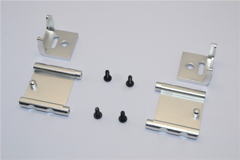 Tamiya MF01X Aluminum Battery Holder (134mm) - 1 Set Silver