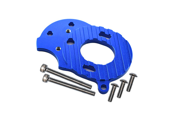 Tamiya MF01X Aluminum Motor Plate - 1Pc Set Blue