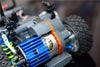 Tamiya MF01X Aluminum Motor Plate - 1Pc Set Orange