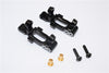 Tamiya MF01X Aluminum Front C-Hub - 1Pr Set Black