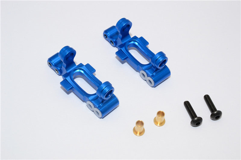 Tamiya MF01X Aluminum Front C-Hub - 1Pr Set Blue