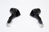 Tamiya MF01X Aluminum Front Knuckle Arm - 1Pr Set Black