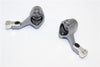Tamiya MF01X Aluminum Front Knuckle Arm - 1Pr Set Gray Silver