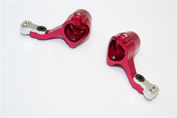 Tamiya MF01X Aluminum Front Knuckle Arm - 1Pr Set Red