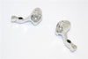 Tamiya MF01X Aluminum Front Knuckle Arm - 1Pr Set Silver