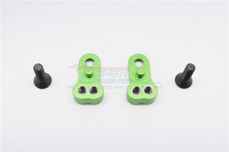 Tamiya MF01X Aluminum Front Knuckle Steering Mount - 1Pr Set Green