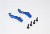 Tamiya MF01X Aluminum Rear Camber Link Mount - 1Pr Set Blue