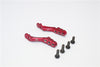 Tamiya MF01X Aluminum Rear Camber Link Mount - 1Pr Set Red