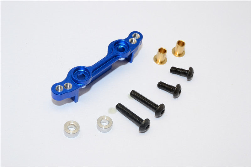 Tamiya MF01X Aluminum Front Damper Mount - 1Pc Set Blue