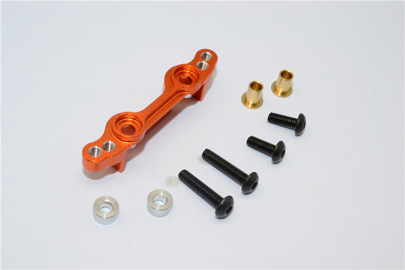 Tamiya MF01X Aluminum Front Damper Mount - 1Pc Set Orange