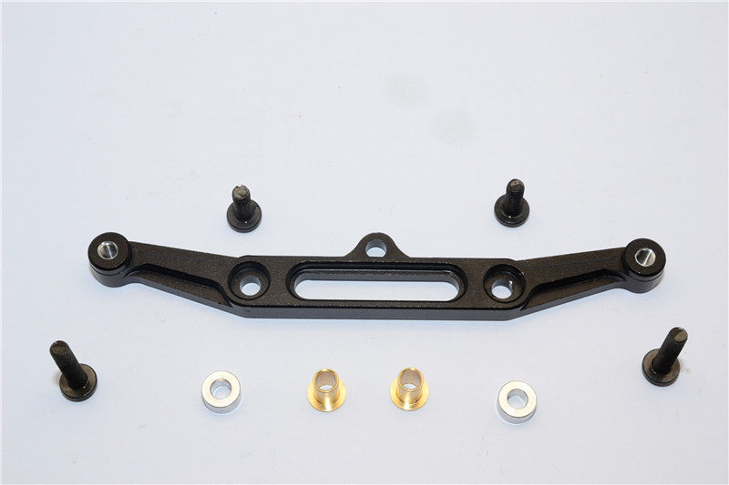 Tamiya MF01X Aluminum Rear Damper Mount - 1Pc Set Black