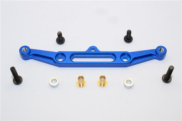 Tamiya MF01X Aluminum Rear Damper Mount - 1Pc Set Blue