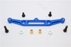 Tamiya MF01X Aluminum Rear Damper Mount - 1Pc Set Blue