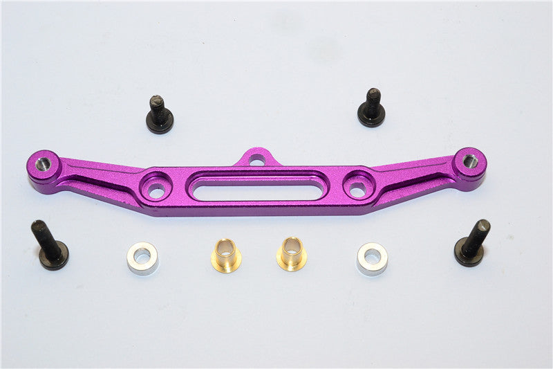 Tamiya MF01X Aluminum Rear Damper Mount - 1Pc Set Purple