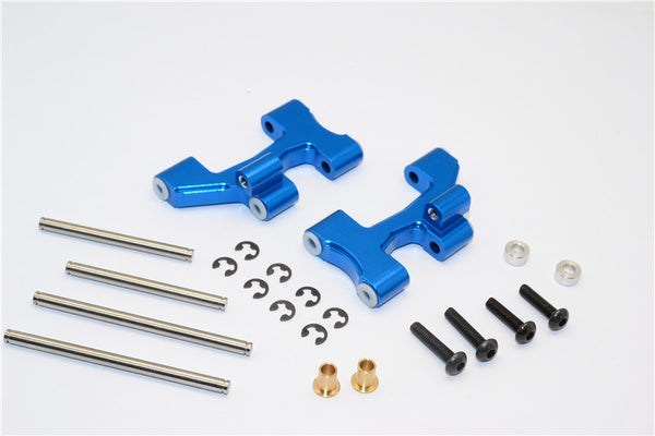 Tamiya MF01X & M06 Aluminum Front Suspension Arm - 1Pr Set Blue