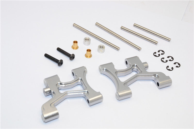 Tamiya MF01X & M06 Aluminum Rear Suspension Arm - 1Pr Set Gray Silver
