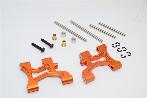 Tamiya MF01X & M06 Aluminum Rear Suspension Arm - 1Pr Set Orange