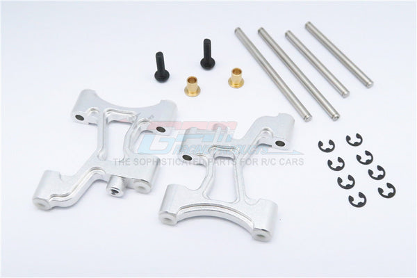 Tamiya MF01X & M06 Aluminum Rear Suspension Arm - 1Pr Set Silver