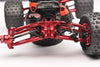 Aluminum 7075 Front Diff Cover For Arrma 1/18 GRANITE GROM MEGA 380 Brushed 4X4 Monster Truck ARA2102 Upgrade Parts - Red