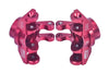 Aluminum 7075 Front Steering Block For Arrma 1/18 GRANITE GROM MEGA 380 Brushed 4X4 Monster Truck ARA2102 - Red