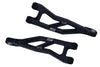 Aluminum 7075 Rear Upper Suspension Arms For Arrma 1/18 GRANITE GROM MEGA 380 Brushed 4X4 Monster Truck ARA2102 - Black